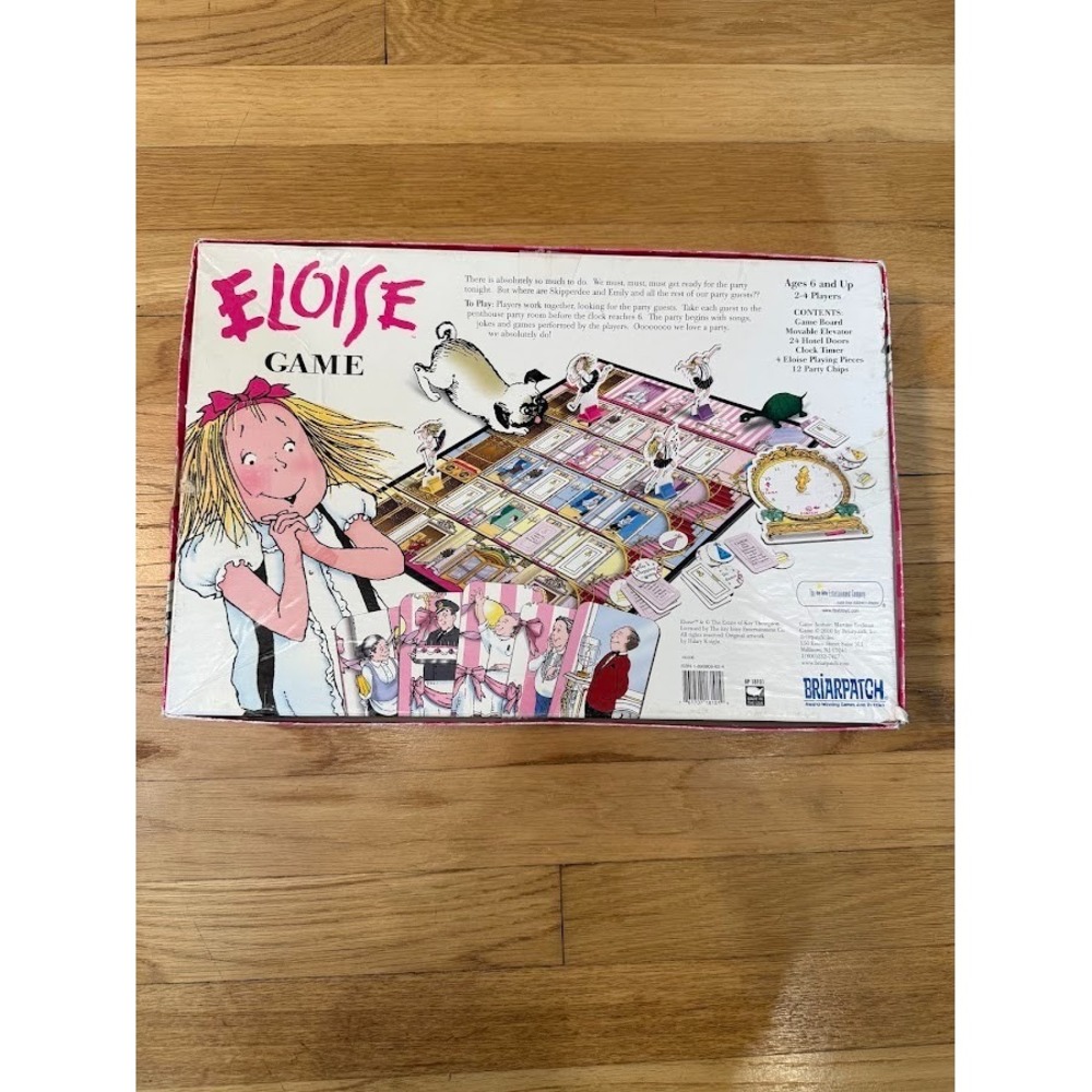 Vintage Eloise Board Game - Briarpatch Edition by Kay Thompson Ages 6 and Up - Picture 2 of 16